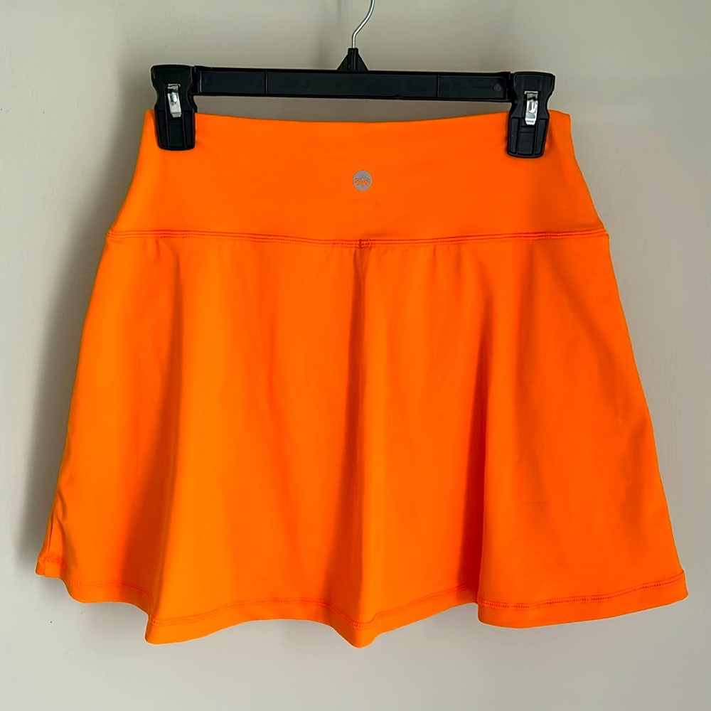 Senita Athletics Bright Orange skorts